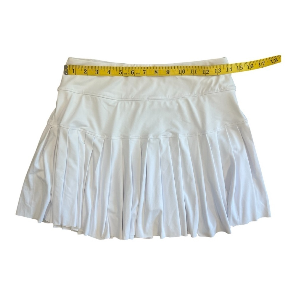 KYODAN White Hinge Pleated Skirt/Skort Size M - Picture 6 of 8